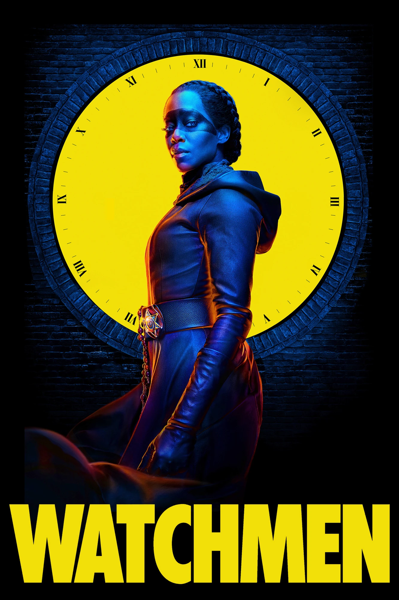 Regina King como Sister Night en la serie Watchmen de HBO
